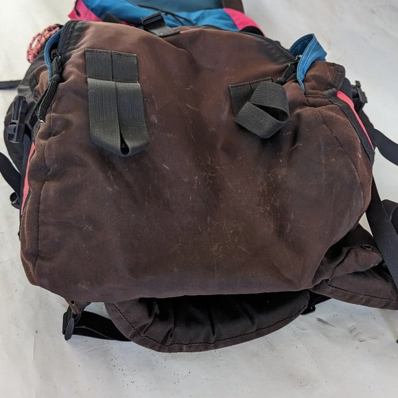 🌄 Lowe Alpine Sirocco  Internal Frame Blue Nylon Hiking Camping Backpack 🌄 - Picture 14 of 16